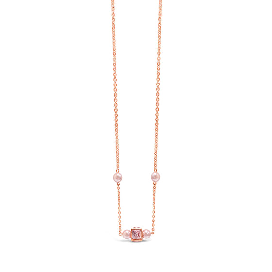 Absolute Rose Gold and Pink Necklace