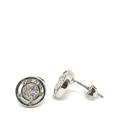 Absolute Silver Cirlce Earrings