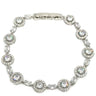 Absolute Silver Halo Bracelet 