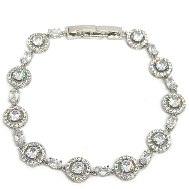 Absolute Silver Halo Bracelet 