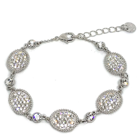 Absolute Silver Small Oval Bracelet