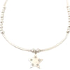 Absolute Star Bead Necklace - Silver N2145SL