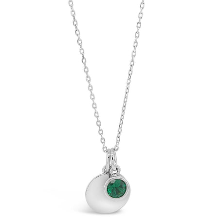 Absolute Sterling Silver Birthstone Necklace - May