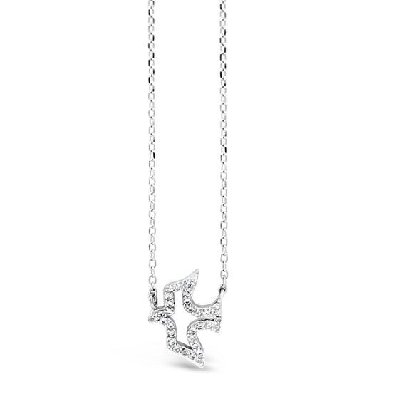 Absolute Sterling Silver Dove Necklace
