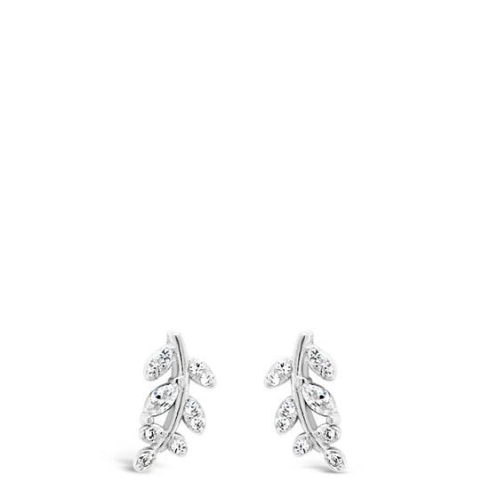 Absolute Sterling Silver Leaf  Earrings