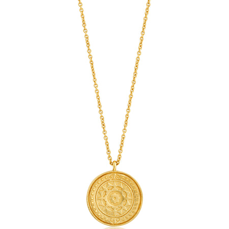 Ania Haie Coins Verginia Sun Gold Necklace