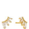 Ania Haie Glow Getter Cluster Gold Stud Earrings