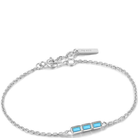 Ania Haie Into The Blue Turquoise Silver Bracelet