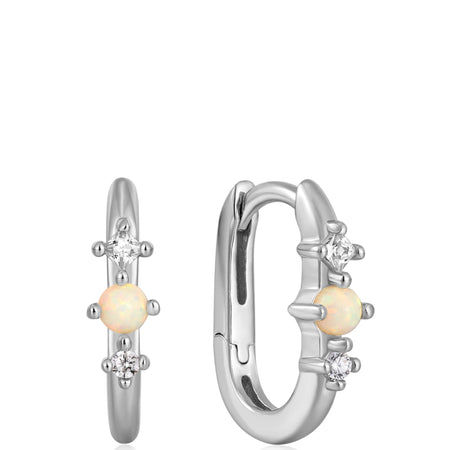 Ania Haie Kyoto Opal Huggie Hoop Earrings