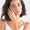 Ania Haie Metal Crush Silver Ring