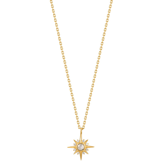 Ania Haie Midnight Fever Star Gold Necklace