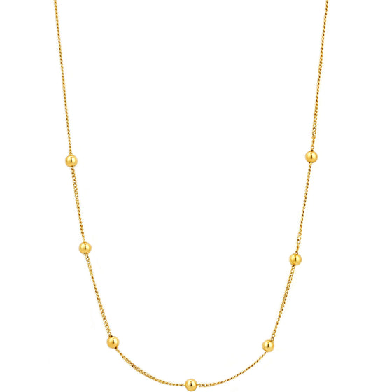 Ania Haie Modern Bead Gold Necklace