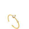 Ania Haie Opal Raindrop Gold Ring