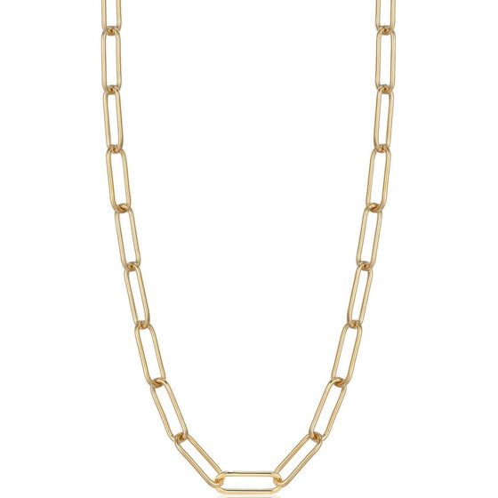 Ania Haie Paperclip Chain Gold Necklace