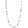 Ania Haie Paperclip Chain Silver Necklace