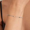 Ania Haie Second Nature Malachite Star Silver Bracelet