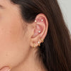 Ania Haie Smooth Gold Huggie Hoop Earrings