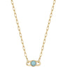 Ania Haie Spaced Out Gold Orb Necklace - Amazonite