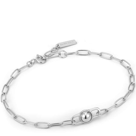 Ania Haie Spaced Out Silver Orb Bracelet