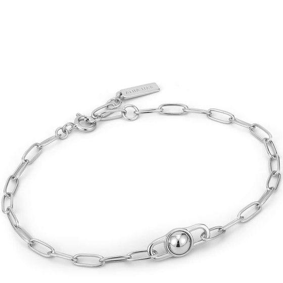 Ania Haie Spaced Out Silver Orb Bracelet