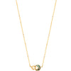 Ania Haie Turning Tides Tidal Abalone Linked Gold Necklace
