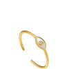 Ania Haie Wild Soul Evil Eye Gold Fine Ring