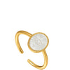 Ania Haie Wild Soul Evil Eye Gold Ring