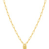 Ania Haie Under Lock & Key Gold Necklace