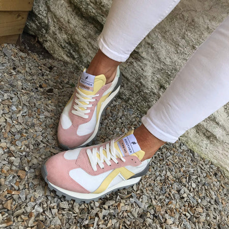 Another Trend Pastel Lace Up Sneakers