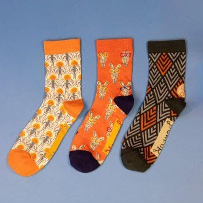 Powder Gents Socks Gift Box - Nerdy Zebras