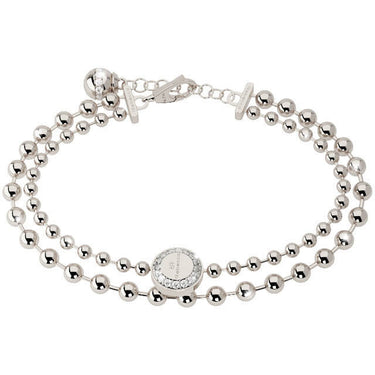 Rebecca Silver Double Bracelet