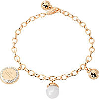 Rebecca Hollywood Gold Pearl Bracelet