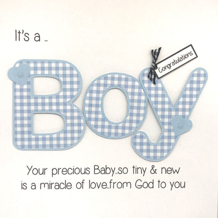 It's A Boy... Card