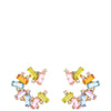 Caroline Svedbom Gold Gina Earrings - Pastel Combo