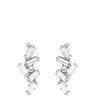 Caroline Svedbom Silver Nina Earrings - Clear Crystal
