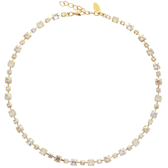 Caroline Svedbom Gold Calanthe Necklace - White Combo