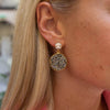 Caroline Svedbom Gold Chloe Drop Earrings - Metallic Light