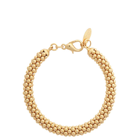 Caroline Svedbom Gold Chunky Classic Rope Chain Bracelet