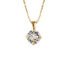 Caroline Svedbom Gold Classic Necklace - Clear Crystal