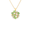 Caroline Svedbom Gold Kassandra Necklace - Green Combo