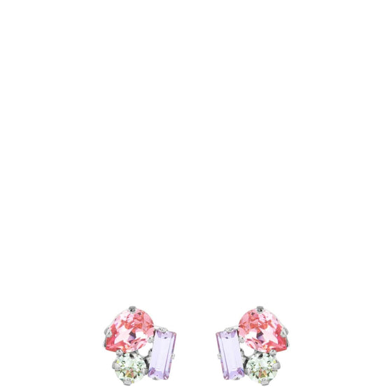 Caroline Svedbom Silver Isa Earrings - Pastel Combo