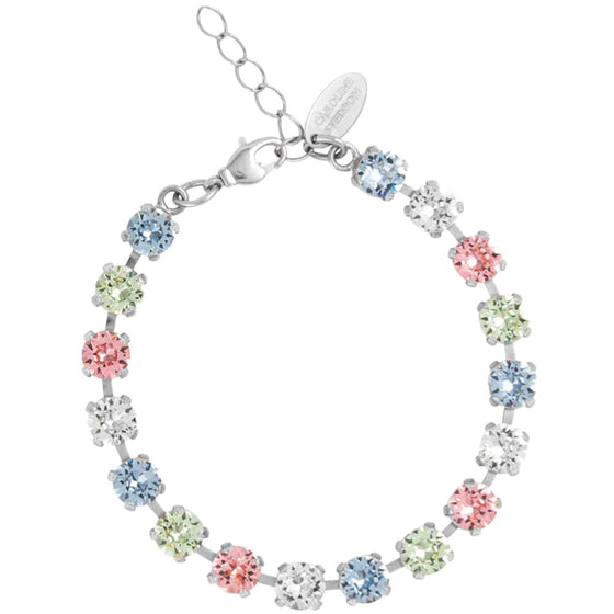 Caroline Svedbom Silver Nicola Bracelet - Floral Combo