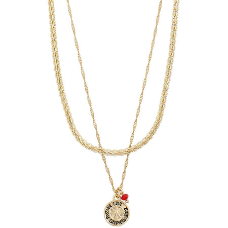 Pilgrim Charity Gold Necklace