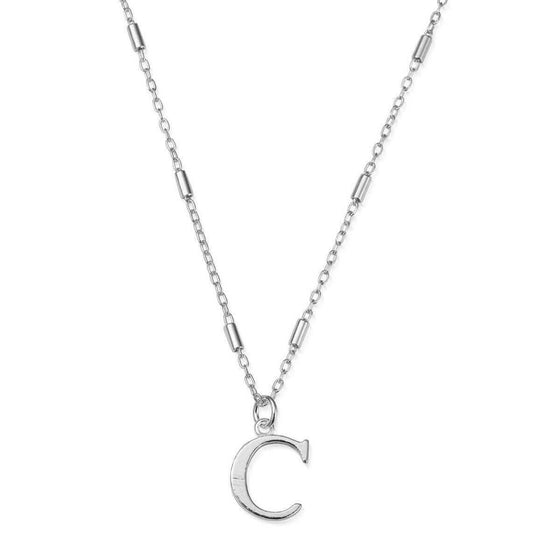 ChloBo Iconic Initial Necklace - Silver