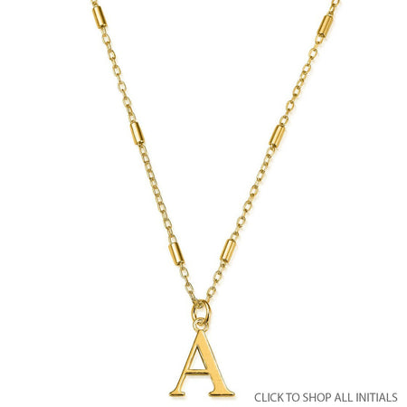 ChloBo Iconic Initial Necklace - Gold
