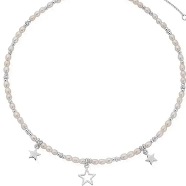 ChloBo Lifelong Magic Pearl Necklace - Silver