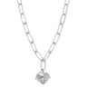 ChloBo Link Chain Faith & Love Necklace