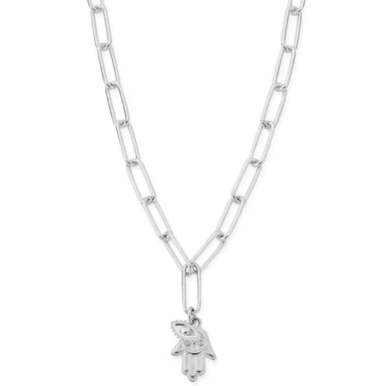 ChloBo Link Chain Protection Necklace - Silver