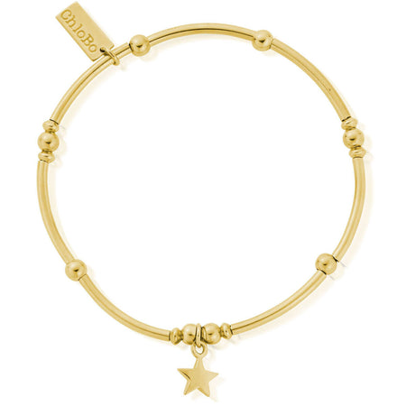 ChloBo Noodle Star Bracelet - Gold