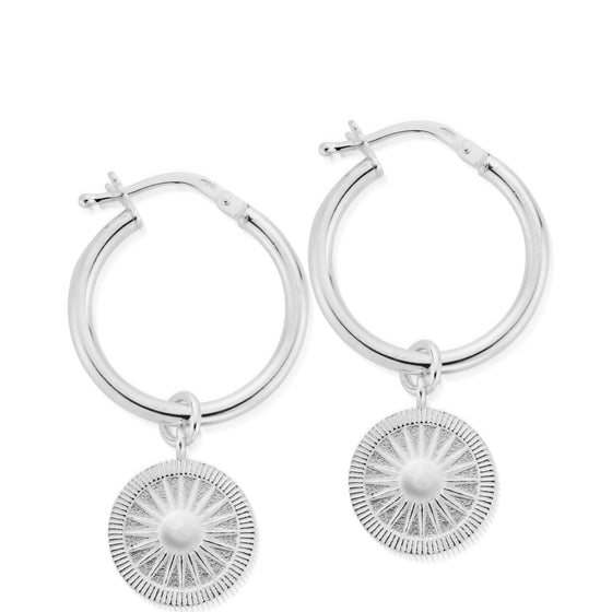 ChloBo Sun Catcher Hoop Earrings